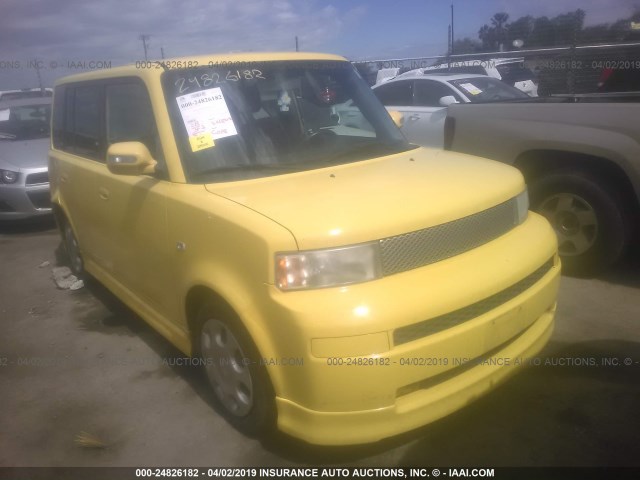 JTLKT324554016748 - 2005 TOYOTA SCION XB 黄色 照片 1