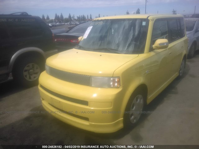 JTLKT324554016748 - 2005 TOYOTA SCION XB 黄色 照片 2