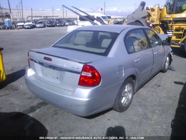1G1ZT54884F152616 - 2004 CHEVROLET MALIBU LS SILVER photo 4