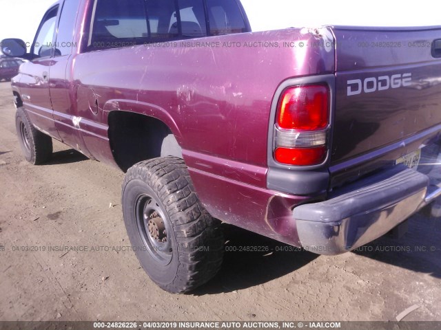 3B7KF23Z0YG123558 - 2000 DODGE RAM 2500 RED photo 6