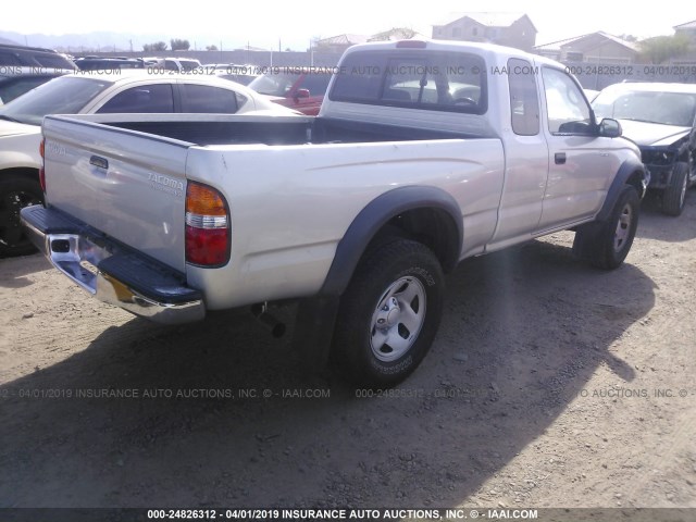 5TESN92NX3Z242578 - 2003 TOYOTA TACOMA XTRACAB PRERUNNER GRAY photo 4