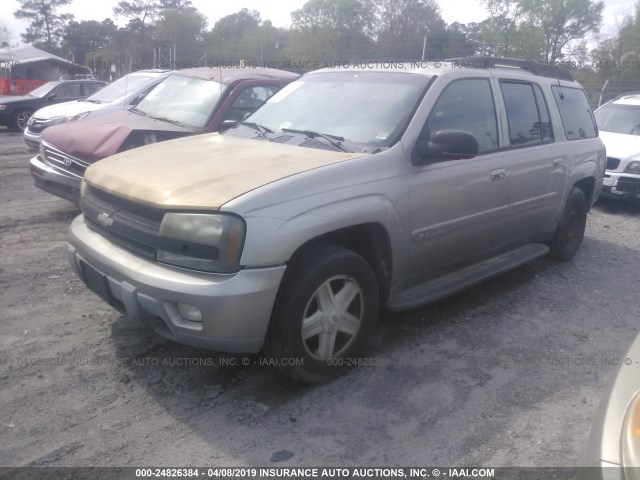 1GNET16SX36169561 - 2003 CHEVROLET TRAILBLAZER EXT GRAY photo 2