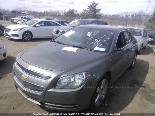 1G1ZC5E06CF312967 - 2012 CHEVROLET MALIBU 1LT 银色 照片 2