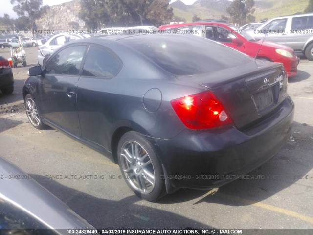 JTKDE177570178162 - 2007 TOYOTA SCION TC ლურჯი ფოტო 3