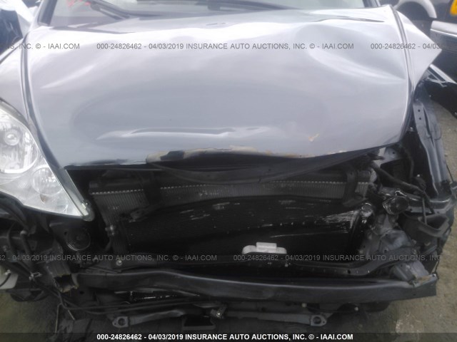 JHLRE4H71BC022627 - 2011 HONDA CR-V EXL GRAY photo 10