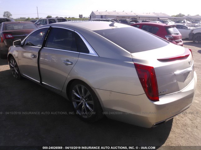 2G61P5S37D9211845 - 2013 CADILLAC XTS LUXURY COLLECTION TAN photo 3