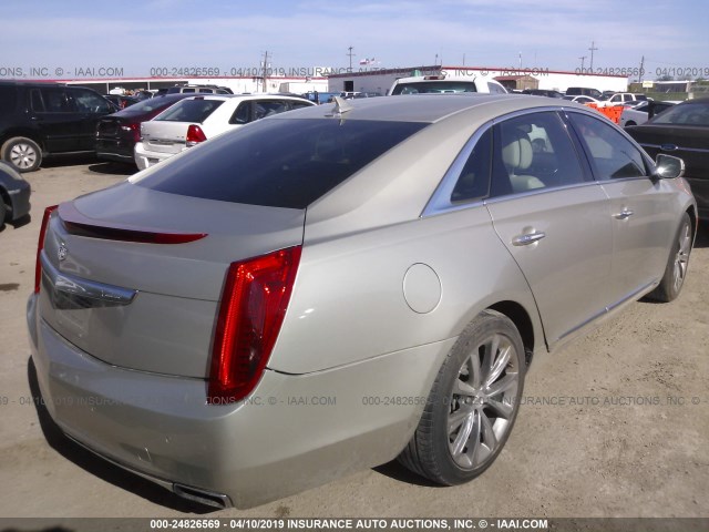 2G61P5S37D9211845 - 2013 CADILLAC XTS LUXURY COLLECTION TAN photo 4