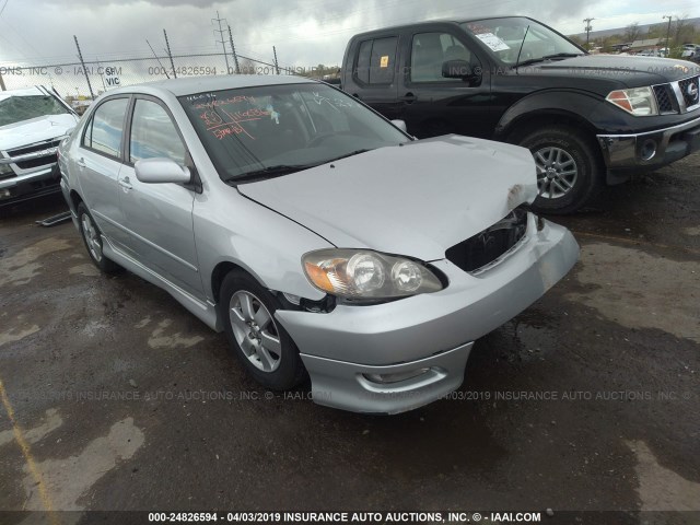 1NXBR32E37Z914010 - 2007 TOYOTA COROLLA CE/LE/S SILVER photo 1