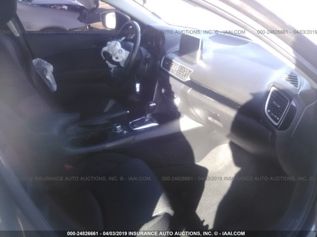 JM1BM1V74E1151224 - 2014 MAZDA 3 TOURING GRAY photo 5