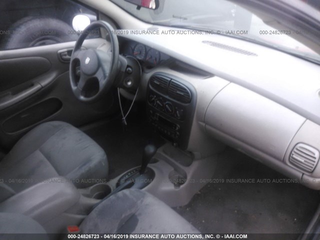 1B3ES26C13D187597 - 2003 DODGE NEON SE RED photo 5