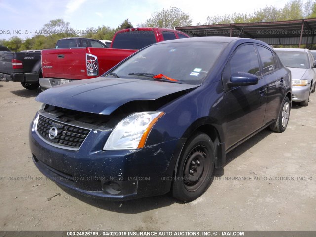 3N1AB61EX9L628341 - 2009 NISSAN SENTRA 2.0/2.0S/2.0SL BLUE photo 2