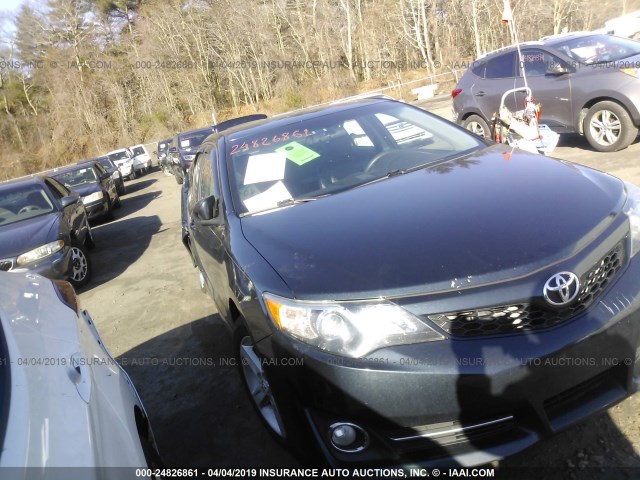 4T1BF1FK2EU358590 - 2014 TOYOTA CAMRY L/SE/LE/XLE 灰色 照片 1