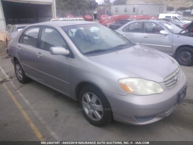 1NXBR32E23Z027301 - 2003 TOYOTA COROLLA CE/LE/S BEIGE photo 1