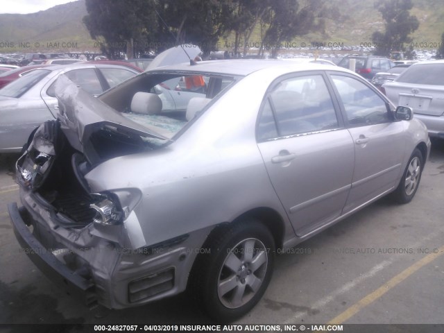 1NXBR32E23Z027301 - 2003 TOYOTA COROLLA CE/LE/S BEIGE photo 4