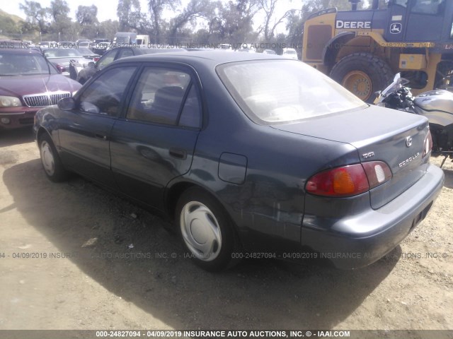 1NXBR12E1XZ273685 - 1999 TOYOTA COROLLA VE/CE/LE BLUE photo 3