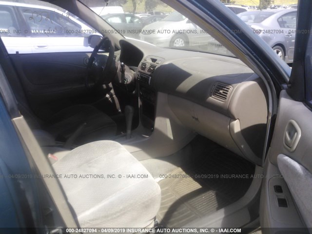 1NXBR12E1XZ273685 - 1999 TOYOTA COROLLA VE/CE/LE BLUE photo 5