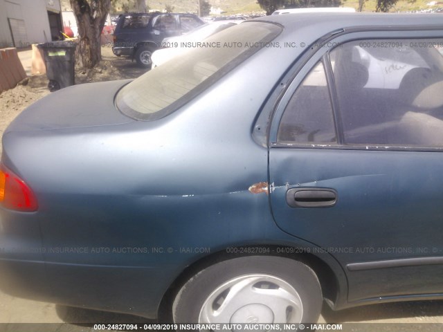 1NXBR12E1XZ273685 - 1999 TOYOTA COROLLA VE/CE/LE BLUE photo 6