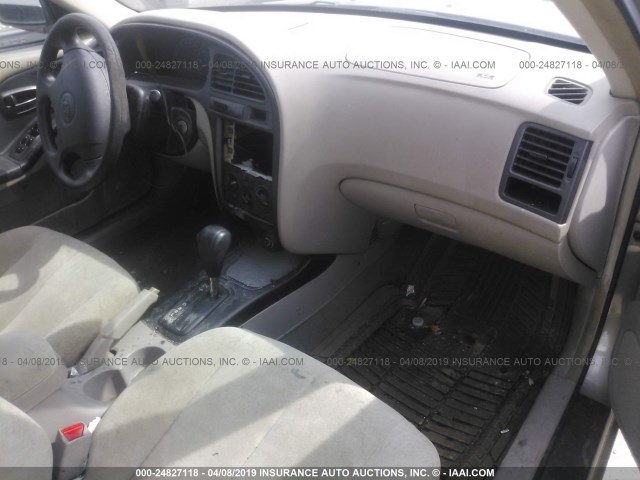 KMHDN45D03U470088 - 2003 HYUNDAI ELANTRA GLS/GT GOLD photo 5