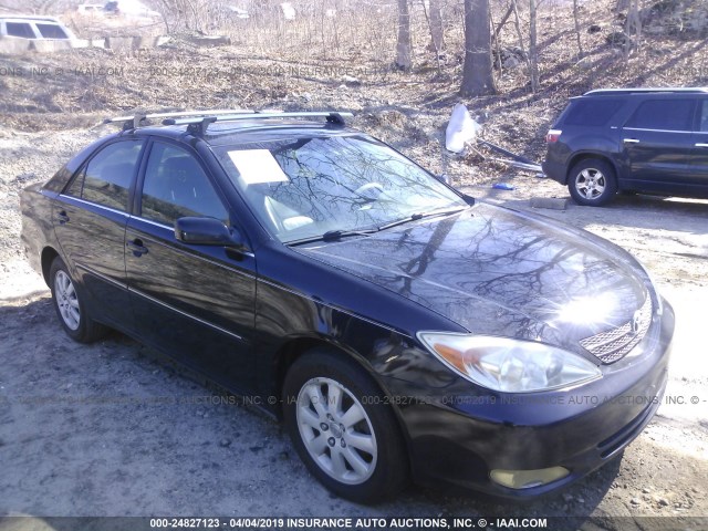4T1BF30K34U074713 - 2004 TOYOTA CAMRY LE/XLE/SE BLACK photo 1
