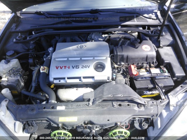 4T1BF30K34U074713 - 2004 TOYOTA CAMRY LE/XLE/SE BLACK photo 10