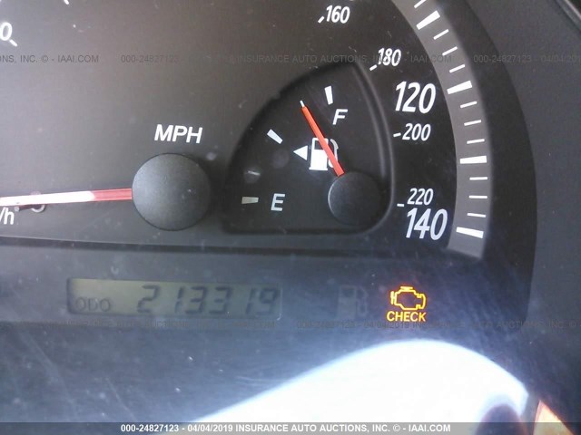 4T1BF30K34U074713 - 2004 TOYOTA CAMRY LE/XLE/SE BLACK photo 7