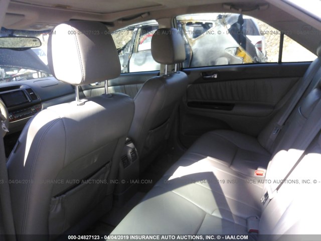 4T1BF30K34U074713 - 2004 TOYOTA CAMRY LE/XLE/SE BLACK photo 8