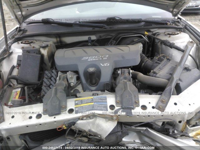2G2WP522351145888 - 2005 PONTIAC GRAND PRIX 银色 照片 10