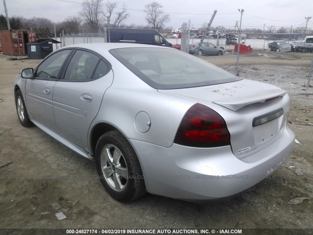2G2WP522351145888 - 2005 PONTIAC GRAND PRIX 银色 照片 3
