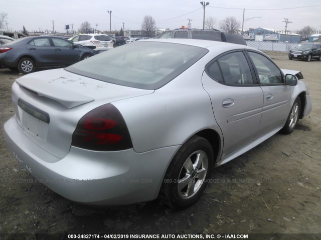 2G2WP522351145888 - 2005 PONTIAC GRAND PRIX 银色 照片 4