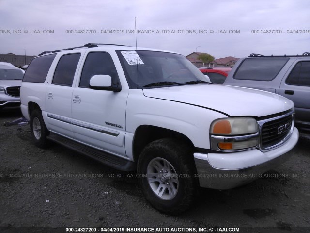 3GKEC16T73G310316 - 2003 GMC YUKON XL C1500 WHITE photo 1