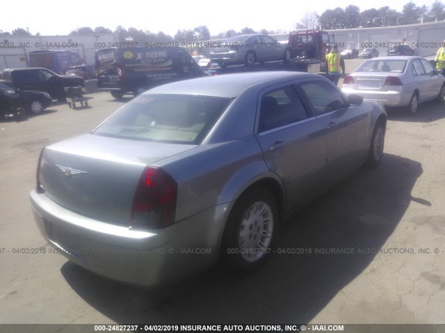 2C3KA43R76H269595 - 2006 CHRYSLER 300 Light Blue photo 4