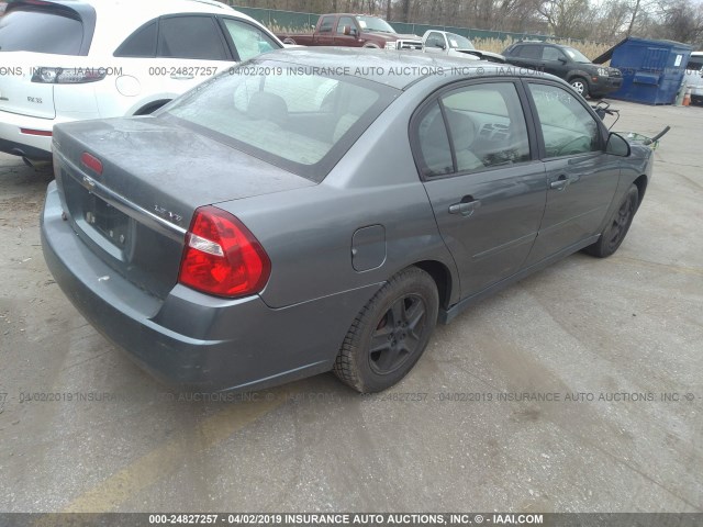 1G1ZT52855F176361 - 2005 CHEVROLET MALIBU LS GRAY photo 4