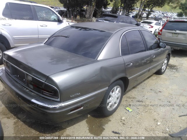 1G4CU541114146205 - 2001 BUICK PARK AVENUE ULTRA BEIGE photo 4