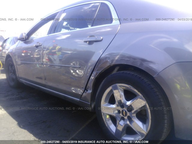 1G1ZC5EB6AF165208 - 2010 CHEVROLET MALIBU 1LT 金色 照片 6