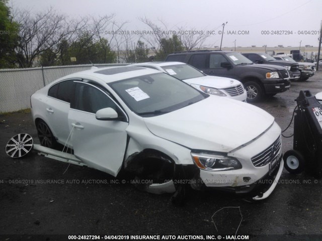 YV1612FS7E1284119 - 2014 VOLVO S60 T5 WHITE photo 1