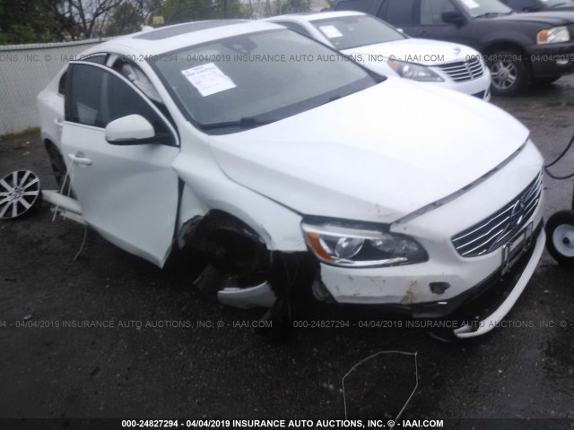 YV1612FS7E1284119 - 2014 VOLVO S60 T5 WHITE photo 6