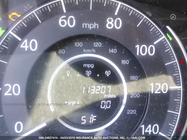 2HKRM4H59FH685212 - 2015 HONDA CR-V EX MAROON photo 7