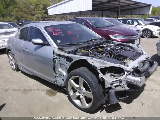 JM1FE173540139998 - 2004 MAZDA RX8 SILVER photo 1