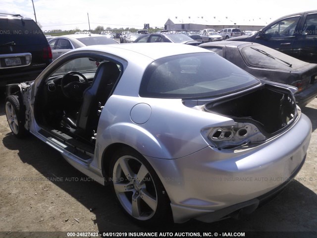 JM1FE173540139998 - 2004 MAZDA RX8 SILVER photo 3