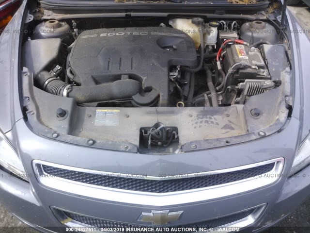 1G1ZH57B79F230593 - 2009 CHEVROLET MALIBU 1LT 灰色 照片 10