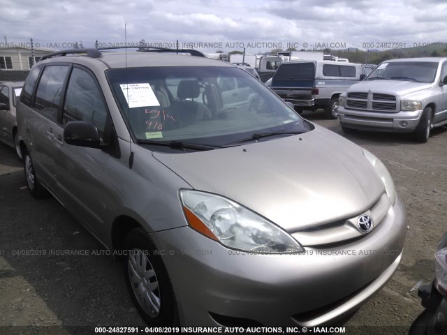 5TDZA23C56S449119 - 2006 TOYOTA SIENNA CE/LE BROWN photo 1