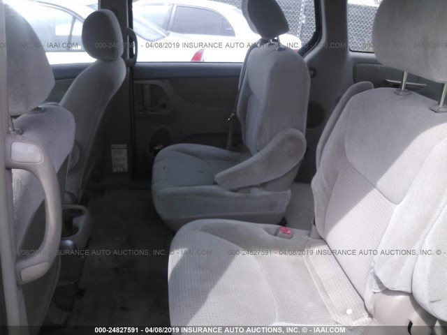 5TDZA23C56S449119 - 2006 TOYOTA SIENNA CE/LE BROWN photo 8