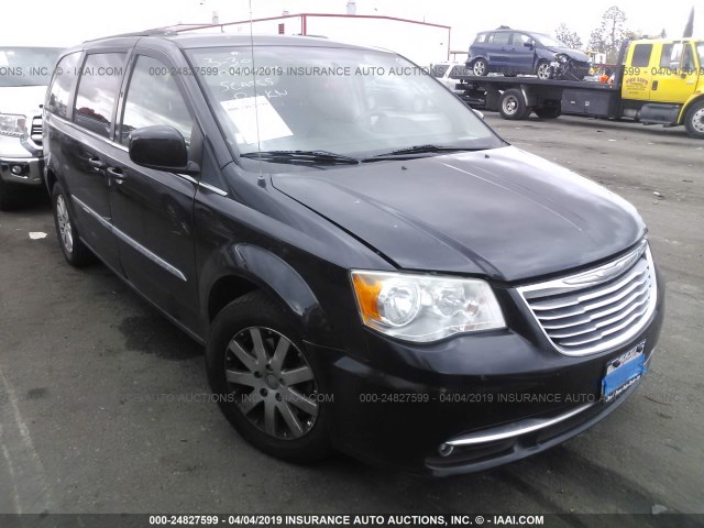 2C4RC1BG7DR754815 - 2013 CHRYSLER TOWN & COUNTRY TOURING BLACK photo 1