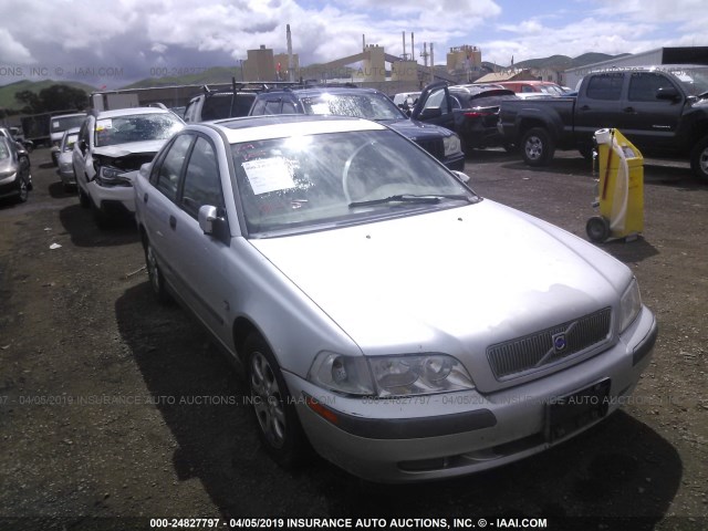 YV1VS29552F833197 - 2002 VOLVO S40 1.9T SILVER photo 1