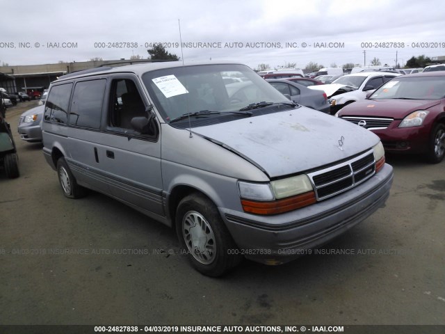 1B4GH54R9PX509130 - 1993 DODGE GRAND CARAVAN LE/ES GRAY photo 1