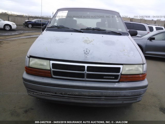 1B4GH54R9PX509130 - 1993 DODGE GRAND CARAVAN LE/ES GRAY photo 6