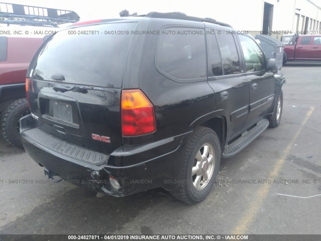 1GKDT13S022440873 - 2002 GMC ENVOY BLACK photo 4