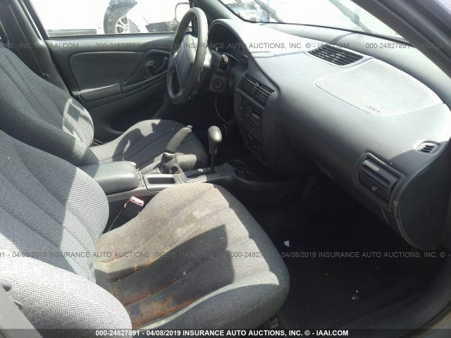 1G1JC524827415224 - 2002 CHEVROLET CAVALIER CNG SILVER photo 5