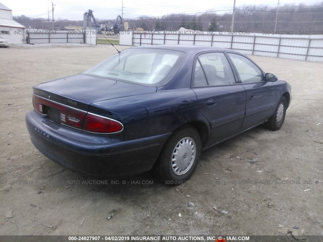 2G4WY55J621209683 - 2002 BUICK CENTURY LIMITED Dark Blue photo 4