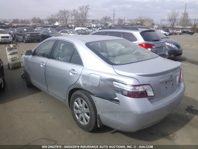 JTNBB46K673016128 - 2007 TOYOTA CAMRY NEW GENERAT HYBRID SILVER photo 3